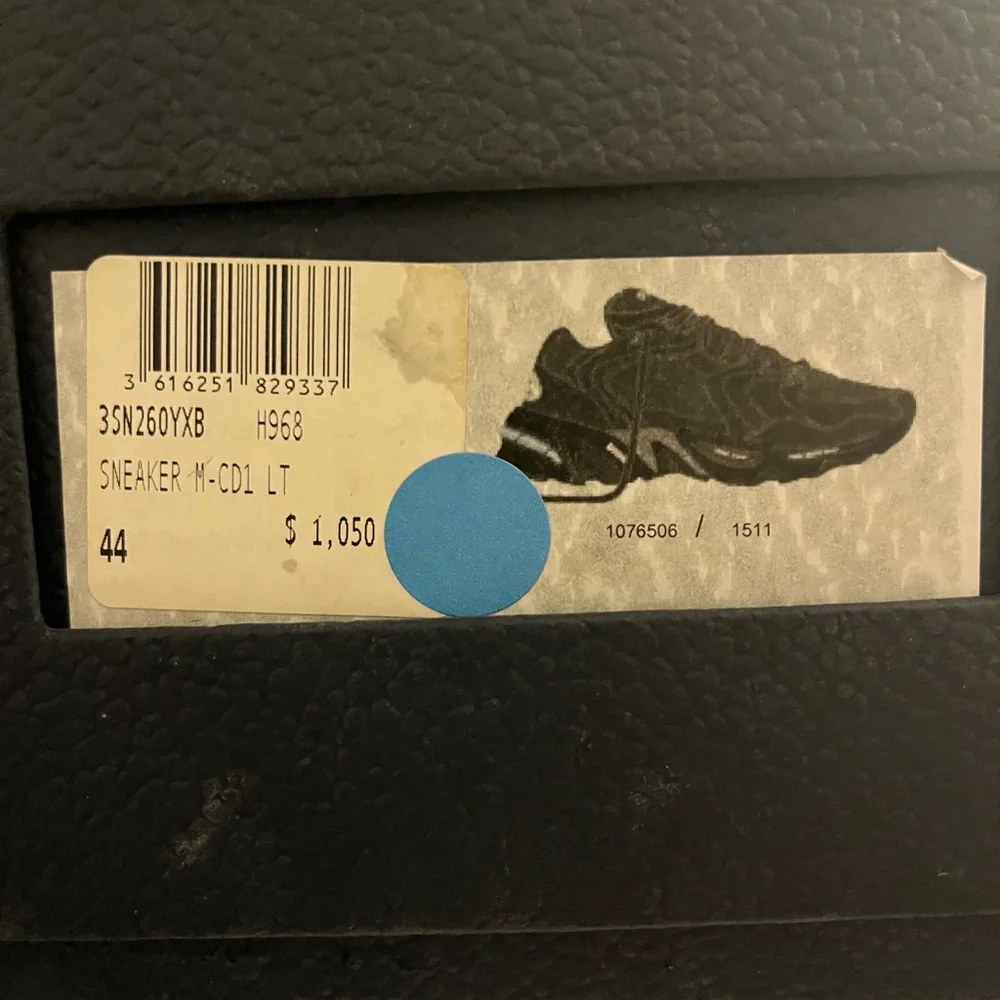 Dior CD1 LT Black Men’s Sneakers - Picture 7 of 8